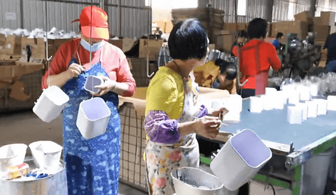 The Secret Behind Colorful Home Goods: Inside a Powder Coating Factory with Connie!