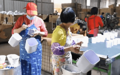 The Secret Behind Colorful Home Goods: Inside a Powder Coating Factory with Connie!