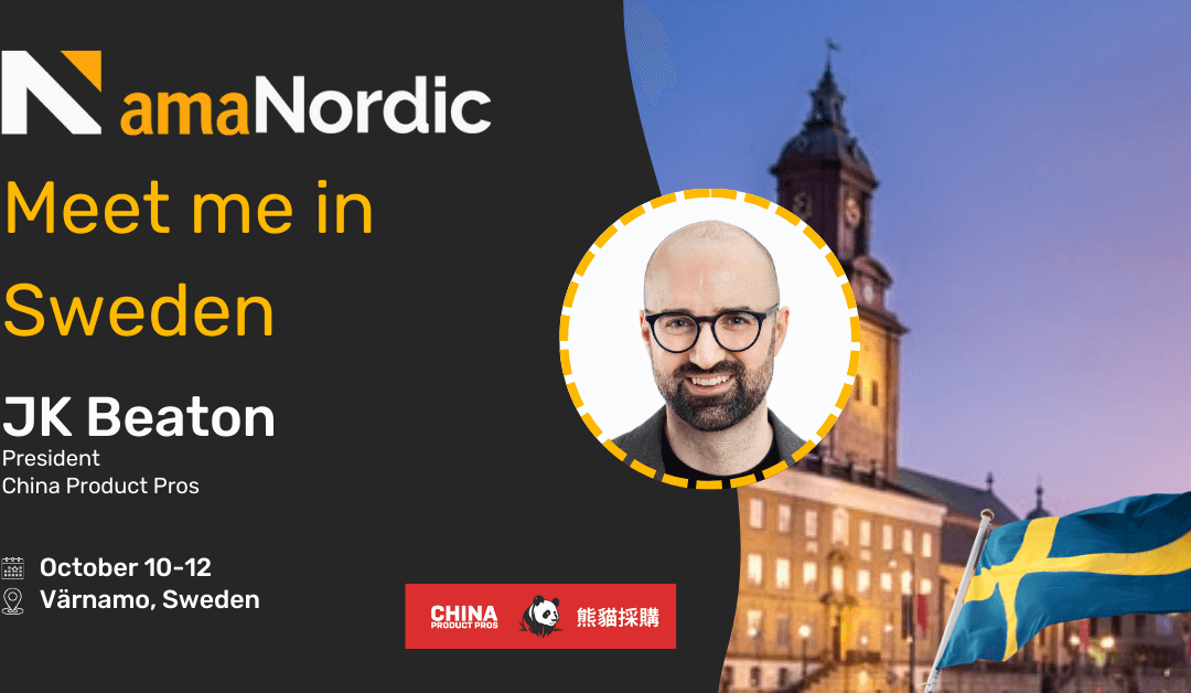 China Product Pros in Sweden at amaNordic 2024