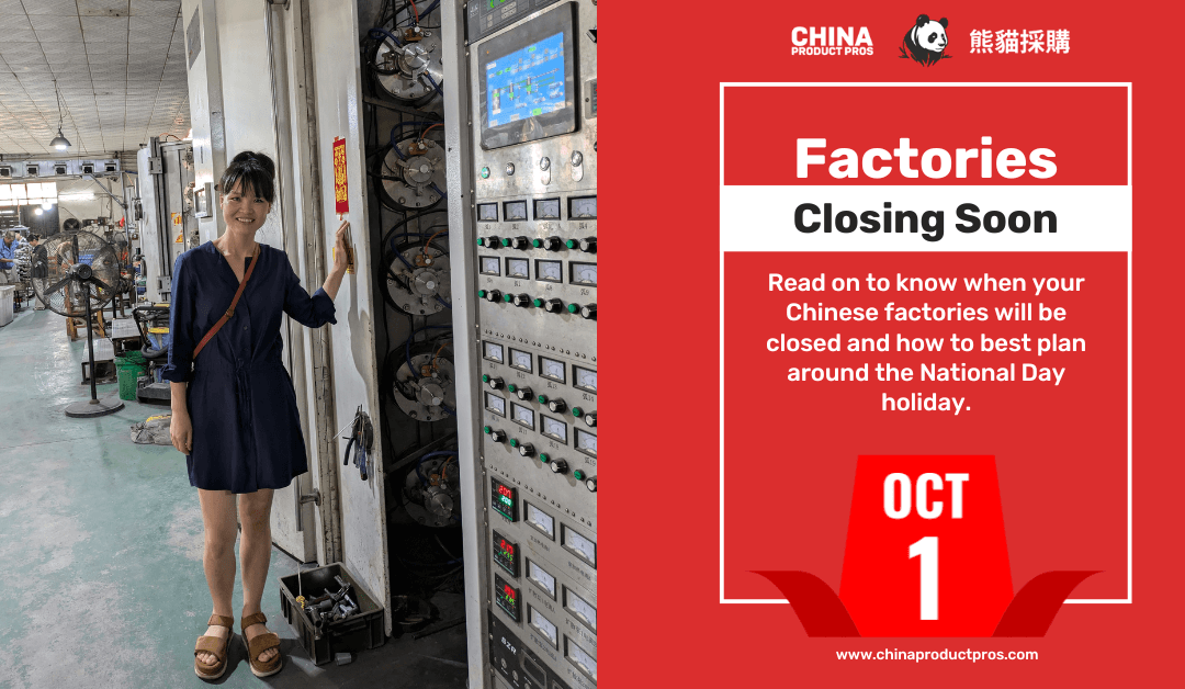 Chinese Factories Are Going on Holiday for National Day 2024