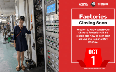 Chinese Factories Are Going on Holiday for National Day 2024