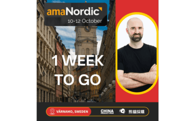My Journey to amaNordic: Representing China Product Pros in Sweden